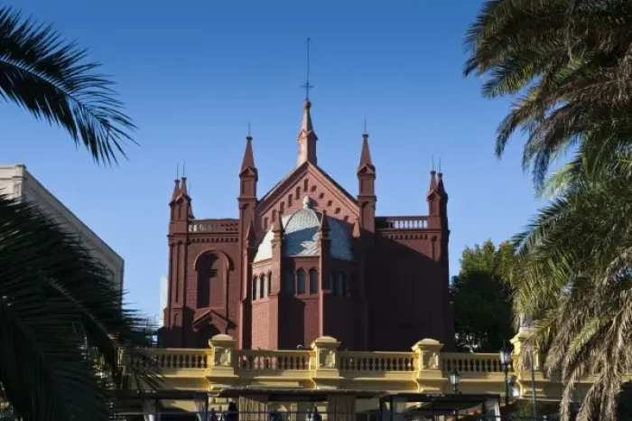 Framed Print : ARGENTINA, Buenos Aires. Recoleta Cultural Center exterior