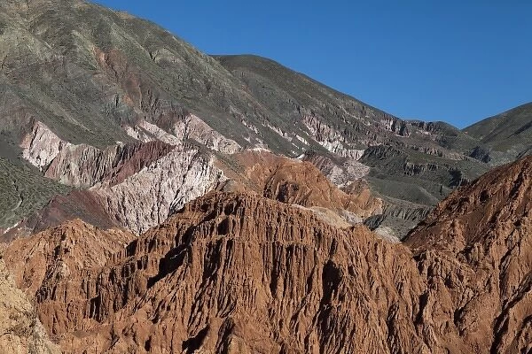 Argentina, Jujuy, Purmamarca Cerro Siete Colores (Mountain of seven colors)