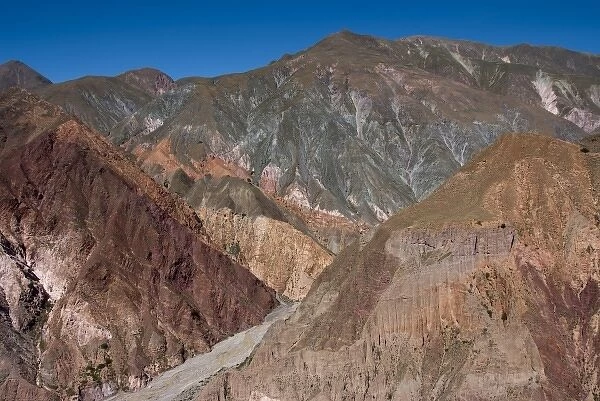 Argentina, Salta, Iruya, colorful and peaceful Andes mountains