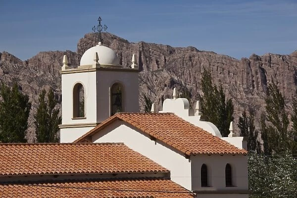 Argentina, Salta Province, Angastaco. Town church
