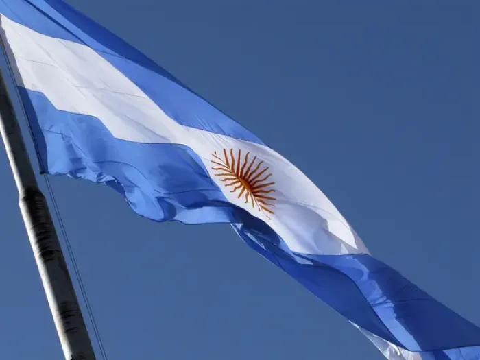 Framed Print : the Argentine flag Framed Print : the Argentine flag