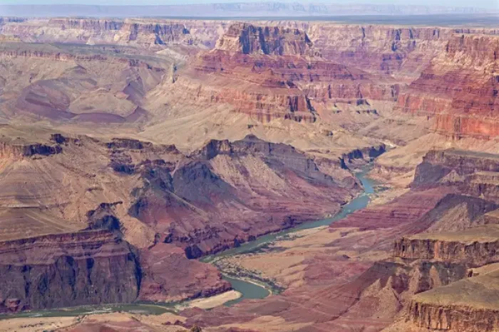 Framed Print : Arizona, Grand Canyon National Park, South Rim, Lipan Point