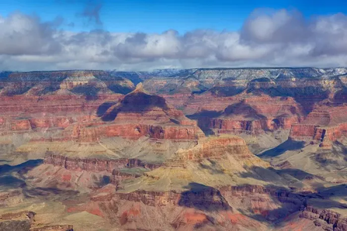 Framed Print : Arizona, Grand Canyon National Park, South Rim, Mather Point