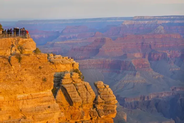 Framed Print : Arizona, Grand Canyon National Park, South Rim, Mather Point, Sunrise Framed Print : Arizona, Grand Canyon National Park, South Rim, Mather Point, Sunrise