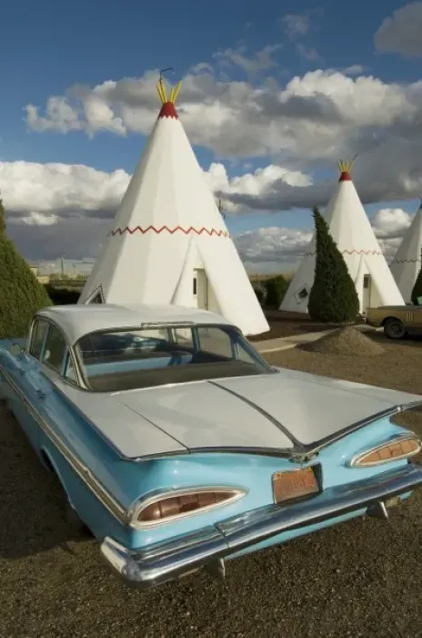 Framed Print : Arizona, Holbrook, Teepee rooms, Wigwam Motel, built 1950, Old Route 66 Framed Print : Arizona, Holbrook, Teepee rooms, Wigwam Motel, built 1950, Old Route 66