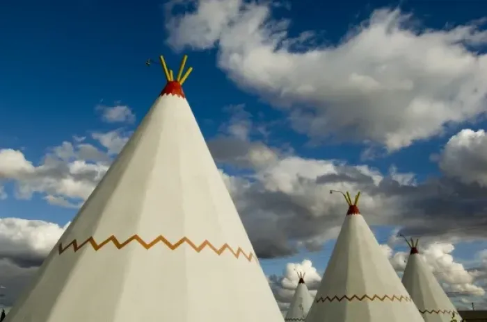 Framed Print : Arizona, Holbrook, Teepee rooms, Wigwam Motel, built 1950, Old Route 66