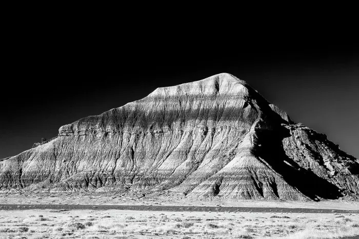Framed Print : Arizona, Petrified Forest National Park. The Tepees formation