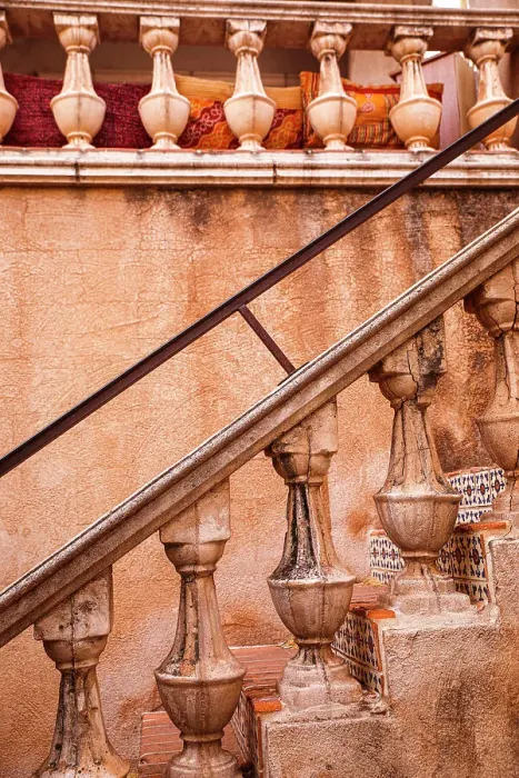 Framed Print : Arizona, USA. Terracotta stairs Framed Print : Arizona, USA. Terracotta stairs