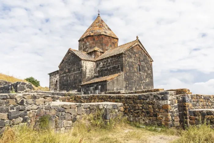 Framed Print : Armenia, Sevan. The church of Surp Arakelots at the Sevanavank Monastery complex on Lake Framed Print : Armenia, Sevan. The church of Surp Arakelots at the Sevanavank Monastery complex on Lake