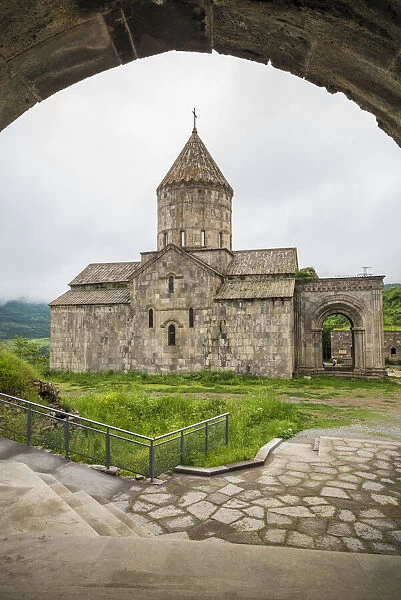 Armenia, Tatev. Tatev Monastery interior, 9th century
