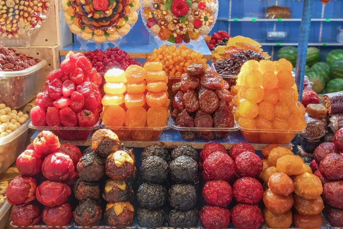 Framed Print : Armenia, Yerevan. Farmer's market. Dried fruits Framed Print : Armenia, Yerevan. Farmer's market. Dried fruits