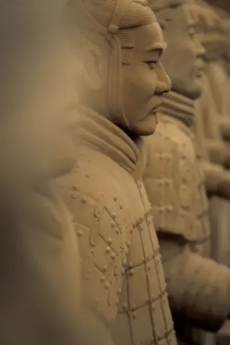 Framed Print : The Army of terra cotta warriors at Emperor Qin Shihuangdis Tomb, Xian, Shaanxi Province Framed Print : The Army of terra cotta warriors at Emperor Qin Shihuangdis Tomb, Xian, Shaanxi Province