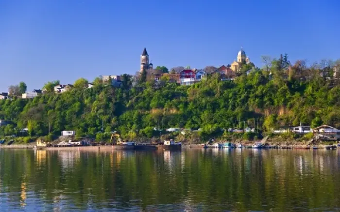 Framed Print : Arriving Belgrade Serbia