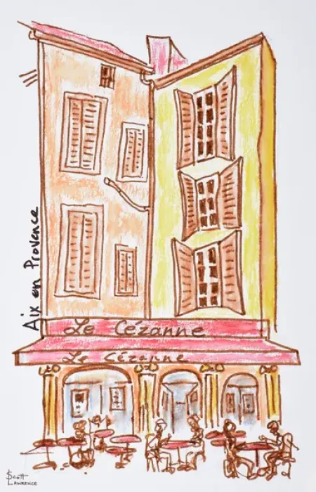 Framed Print : Artwork by Scott Lawrence Framed Print : Artwork by Scott Lawrence
