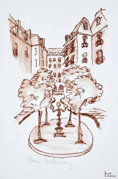 Framed Print : Artwork by Scott Lawrence