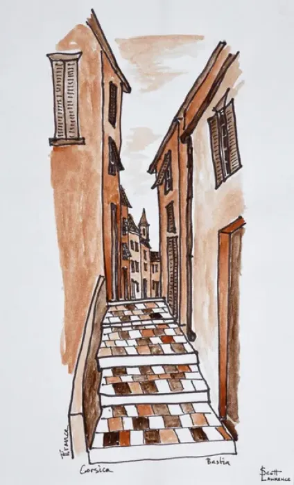 Framed Print : Artwork by Scott Lawrence