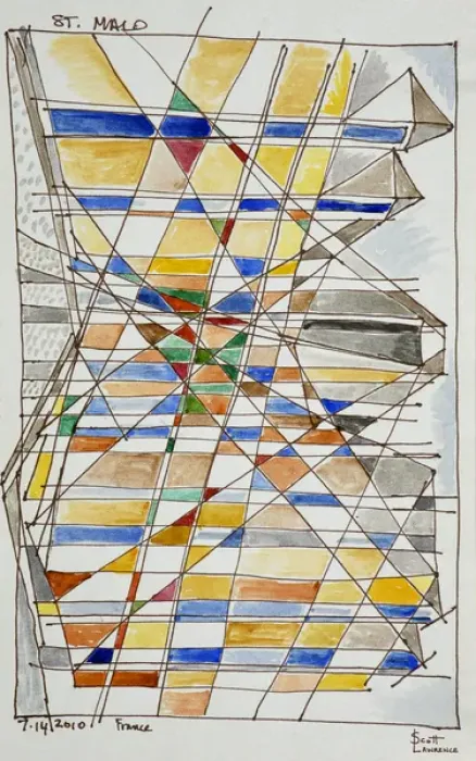 Framed Print : Artwork by Scott Lawrence