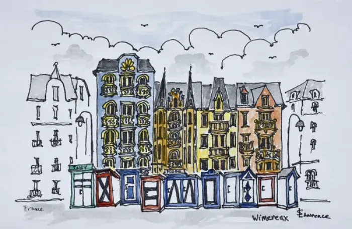 Framed Print : Artwork by Scott Lawrence Framed Print : Artwork by Scott Lawrence