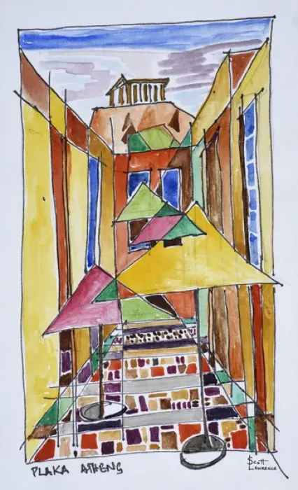 Framed Print : Artwork by Scott Lawrence