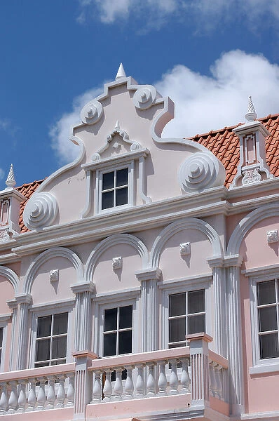 01. Aruba, Oranjestad stores, dutch architecture