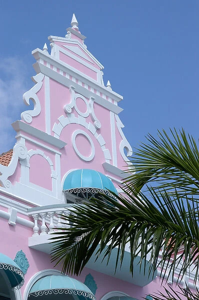 01. Aruba, Oranjestad stores, dutch architecture