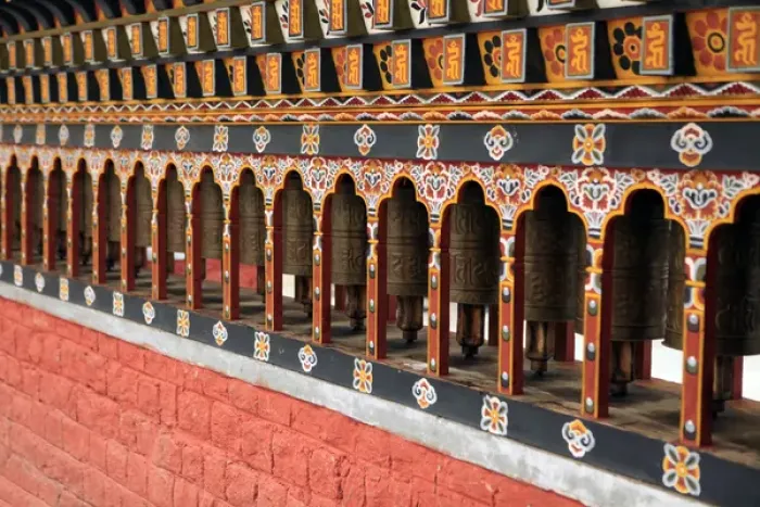 Framed Print : Asia, Bhutan, Thimpu. Prayer Wheels of the cnetral square in Thimpu Framed Print : Asia, Bhutan, Thimpu. Prayer Wheels of the cnetral square in Thimpu