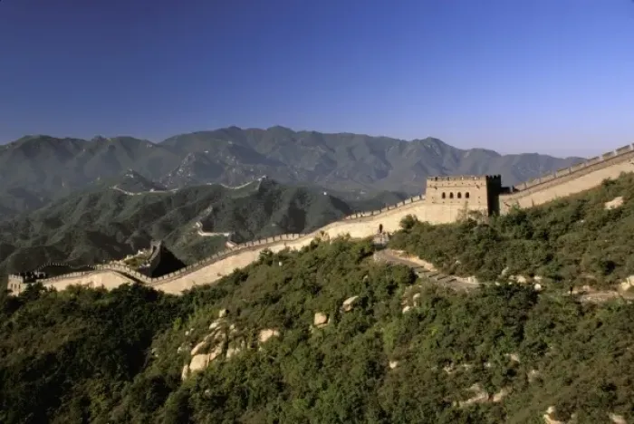 Framed Print : Asia, China, Beijing, Badaling. The Great Wall of China, morning view Framed Print : Asia, China, Beijing, Badaling. The Great Wall of China, morning view