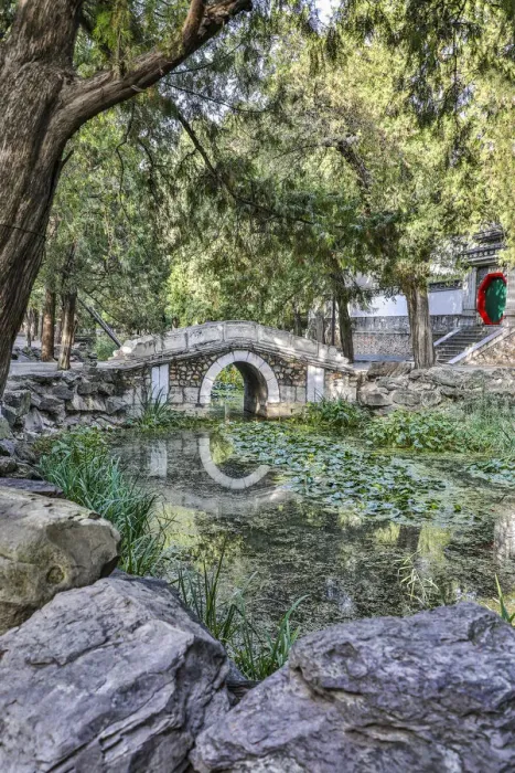 Framed Print : Asia, China, Beijing, Bridge at Summer Palace of Empress Cixi