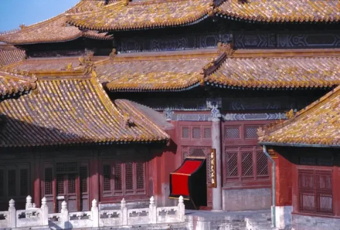 Framed Print : Asia, China, Beijing. The inner buildings of the Forbidden City, a World Heritage Site Framed Print : Asia, China, Beijing. The inner buildings of the Forbidden City, a World Heritage Site