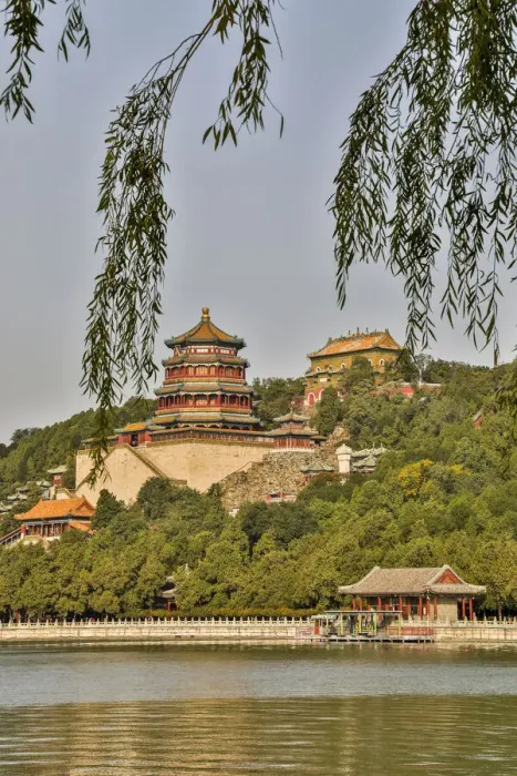 Framed Print : Asia, China, Beijing, Summer Palace of Empress Cixi