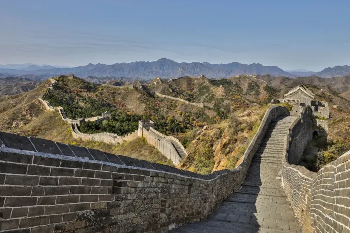 Framed Print : Asia, China, Jinshanling, The Great Wall Framed Print : Asia, China, Jinshanling, The Great Wall