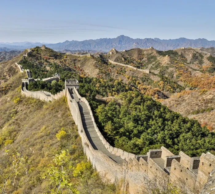 Framed Print : Asia, China, Jinshanling, The Great Wall