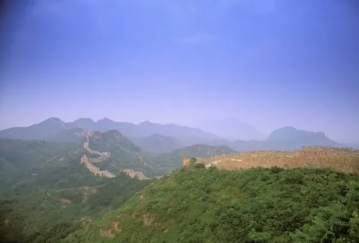 Framed Print : Asia, China, Jinshanling. Great Wall of China