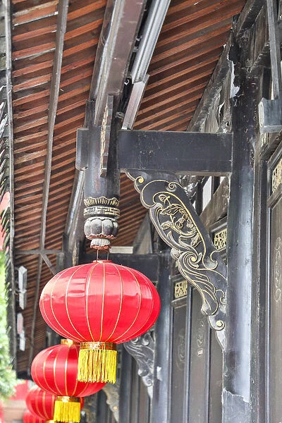 Asia, China, Sichuan Province, Cheng Du, Lanterns