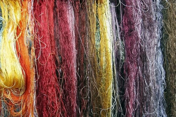Asia, China, Suzhou. Chinese silk threads