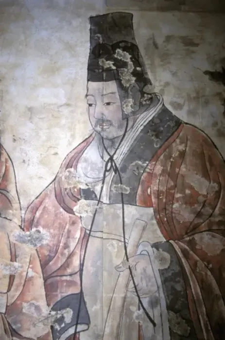 Framed Print : Asia, China, Xian. Ban Po Museum, Tang dynasty art collection - painting of Chinese