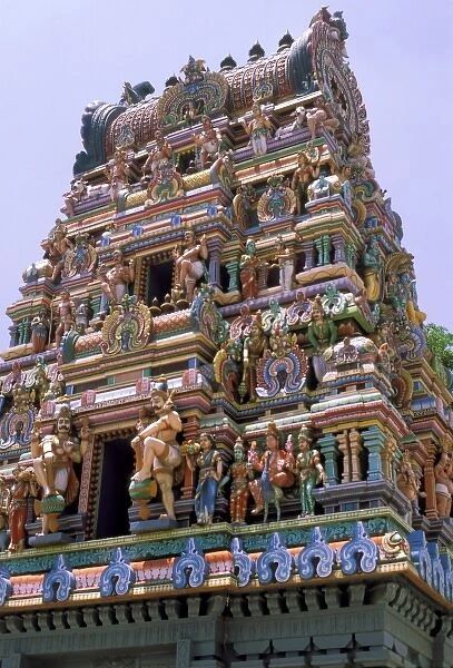 Asia, India, Bangalore. Hindu Temple