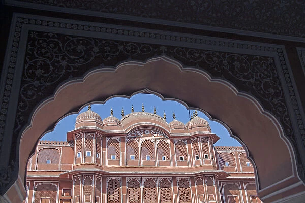 Asia, India, Jaipur. Chandra Mahal at Jaipur City Palace