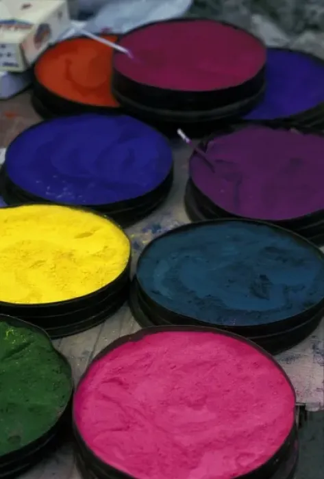 Framed Print : Asia, India, Karnataka, Mysore. Colored powder for Holi, a spring ritual Framed Print : Asia, India, Karnataka, Mysore. Colored powder for Holi, a spring ritual