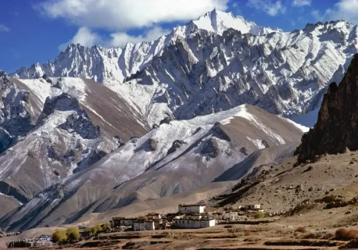 Framed Print : Asia, India, Ladakh, Bodh Kharbu. The village of Bodh Kharbu is located on the Srinagar-Leh Framed Print : Asia, India, Ladakh, Bodh Kharbu. The village of Bodh Kharbu is located on the Srinagar-Leh