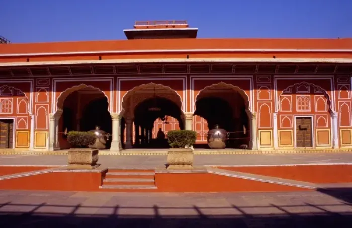 Framed Print : Asia, India, Rajasthan, Jaipur. Jaipur Pink Palace