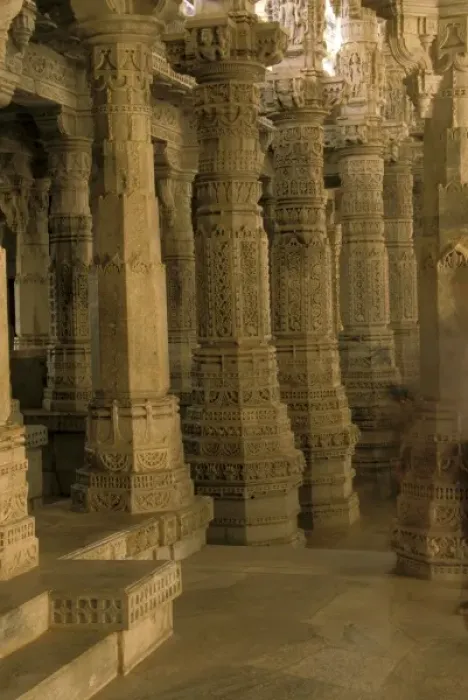 Framed Print : Asia, India, Ranakpur. Jain Temple Framed Print : Asia, India, Ranakpur. Jain Temple