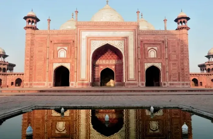 Framed Print : Asia, India, Uttar Pradesh, Agra. On the grounds of the Taj Mahal. A UNESCO World Heritage Site Framed Print : Asia, India, Uttar Pradesh, Agra. On the grounds of the Taj Mahal. A UNESCO World Heritage Site