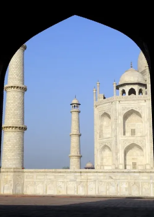Framed Print : Asia, India, Uttar Pradesh, Agra. The Taj Mahal. A UNESCO World Heritage Site. View Framed Print : Asia, India, Uttar Pradesh, Agra. The Taj Mahal. A UNESCO World Heritage Site. View