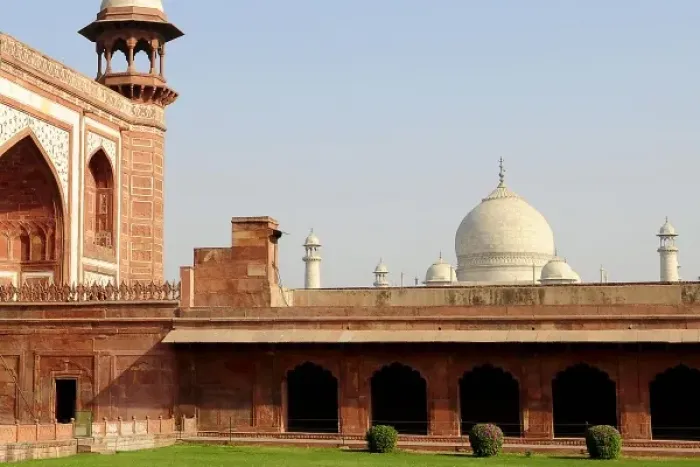 Framed Print : Asia, India, Uttar Pradesh, Agra. The Taj Mahal. A UNESCO World Heritage Site. A