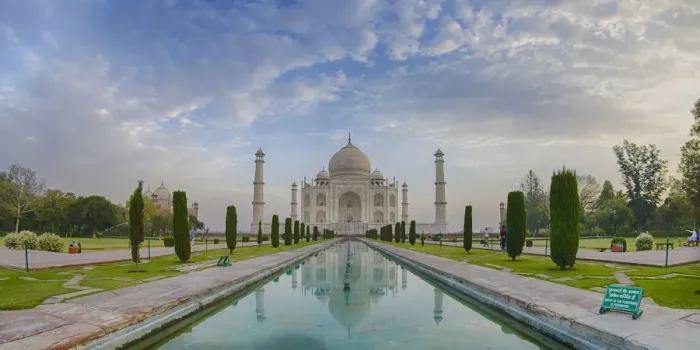 Framed Print : Asia. India. View of the Taj Mahal in Agra, a tomb built by Shah Jahan for his favorite wife Framed Print : Asia. India. View of the Taj Mahal in Agra, a tomb built by Shah Jahan for his favorite wife
