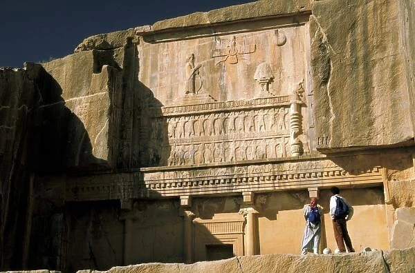 Asia, Iran, Persepolis. Tomb