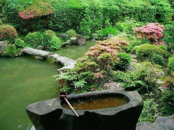 Asia, Japan, Kyoto. Zen Garden