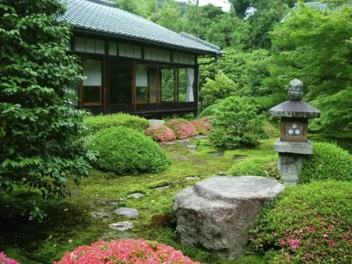 Framed Print : Asia, Japan, Kyoto. Zen Garden Framed Print : Asia, Japan, Kyoto. Zen Garden