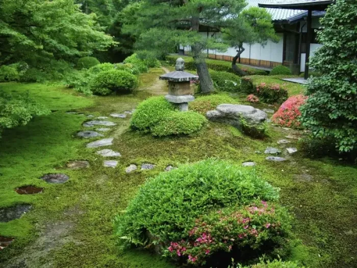 Framed Print : Asia, Japan, Kyoto. Zen Garden Framed Print : Asia, Japan, Kyoto. Zen Garden